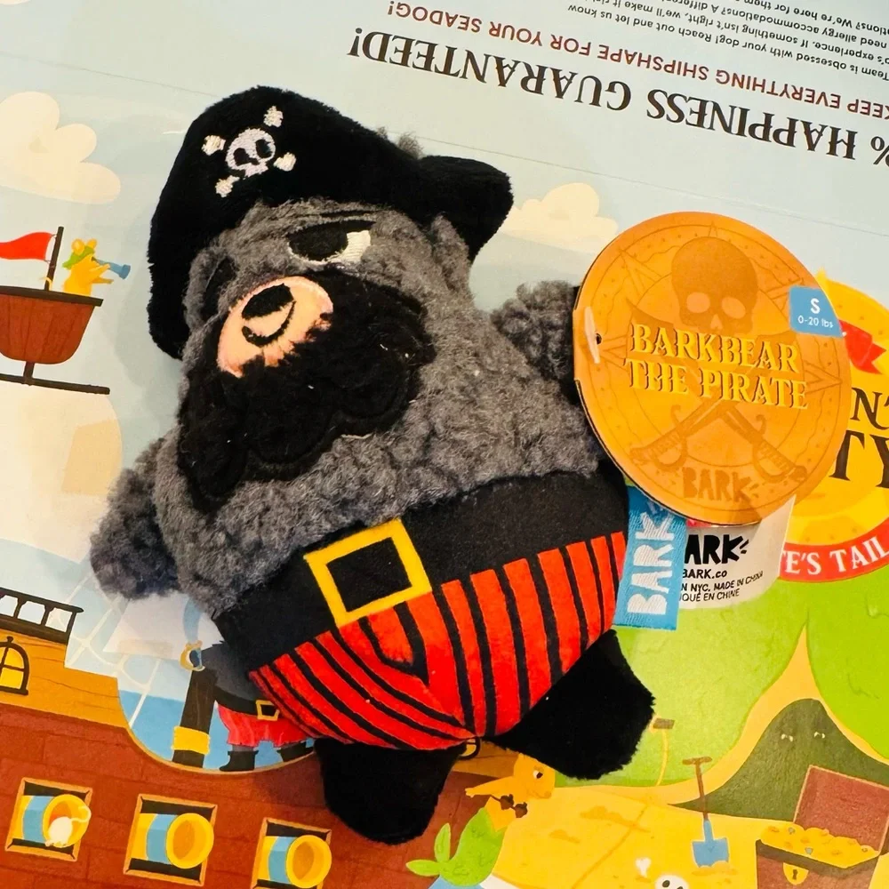 Bark ‘Barkbear The Pirate’ Plush Dog Toy